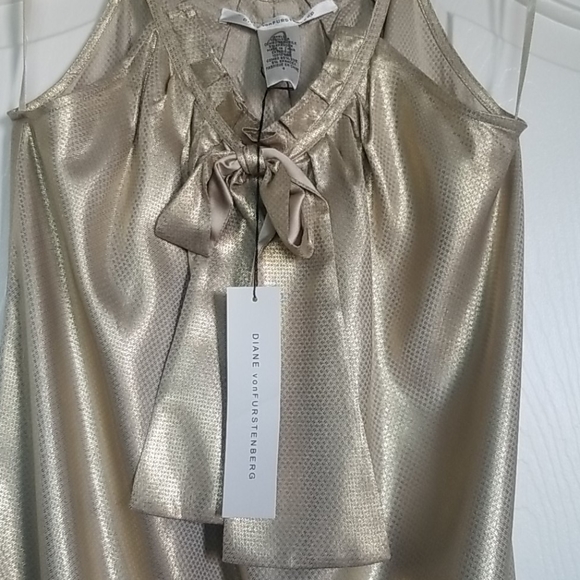 Diane von Furstenberg silk Elicia Dress sz 6 - Picture 3 of 5